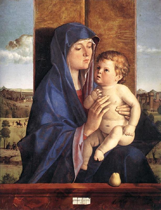 BELLINI, Giovanni Madonna and Child  257 China oil painting art